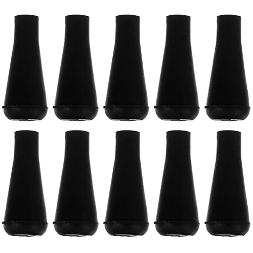 BESPORTBLE Gummi Pfeilspitze 10 Pcs 6Mm Schwarz Soft Rubber Pfeilspitzen Bogenschie?en Jagd Spiel Praxis Sicherheit Tipps Broadhead Spitze Stumpfen Pfeile Kleber Auf Ziel Tipps von BESPORTBLE