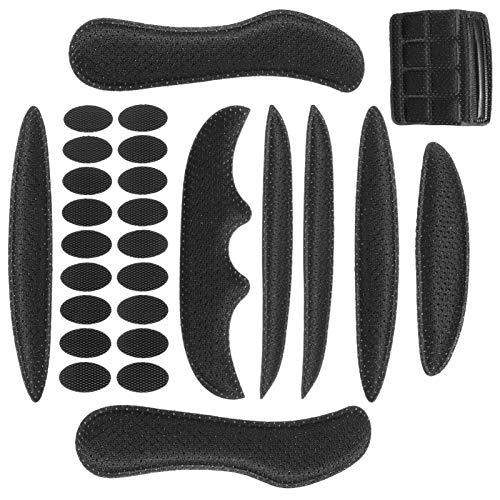 Helmpolster Schaumstoff Helmpolster Schaumstoff Kit Ersatz Fahrrad Helm Polster Helmpolster-Set für Fahrrad Universal Schwammpolster Kit Sicherheit Helm Innenpolster Zubehör für Fahrrad Motorrad von BESPORTBLE