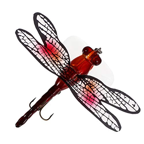 BESPORTBLE Simulation Köder Libelle Form Kunststoff Angeln Für Angler von BESPORTBLE