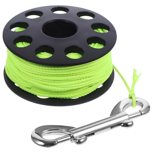 BESPORTBLE Tauchen Linie Spool Scuba Tauchen Finger Spool Gelb Tauchen Guide Linie Spool Reel mit Clip Outdoor Wasser Tauchen Lieferungen von BESPORTBLE