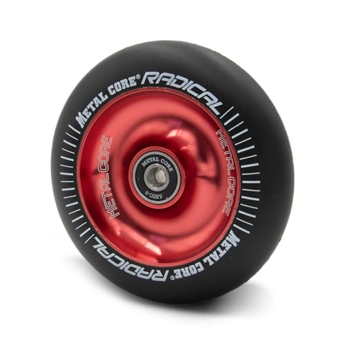 Metal Core Radical Roller, Schwarz/Rot, Einheitsgröße von BESTIAL WOLF