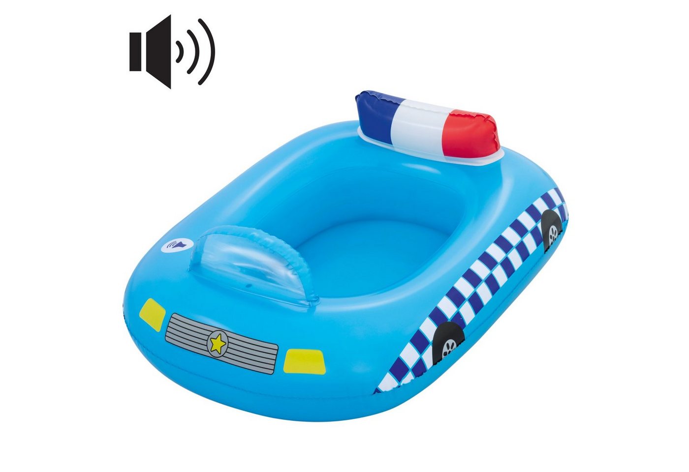 BESTWAY Kinder-Schlauchboot Bestway Funspeakers Kinder-Schlauchboot Polizeiboot von BESTWAY