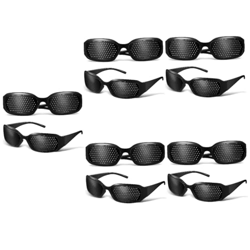 BESTYASH 10 Stück Sehkorrektur Lochlochbrillen Tragbare Brillen Sehkorrekturbrillen Vollformat Schutzbrillen Lochblendenbrillen Augenpflegemittel Für Die Sehkraft von BESTYASH