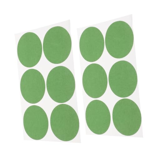 BESTonZON 2 Blatt Selbstklebendes Reparaturpflaster für Snooker Pooltisch Starke Haftung Glatte Oberfläche Farbstabile Flick-Patches zur Einfachen Reparatur von Tischdecken von BESTonZON