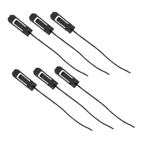 BESTonZON 6 Stück Teiliges Surfboard Fin Clips aus Langlebigem Kunststoff Wasserfester Paddle Board Fin Adapter Kompatibel mit Surf Paddleboards Sicherer Halt für Wassersport im von BESTonZON
