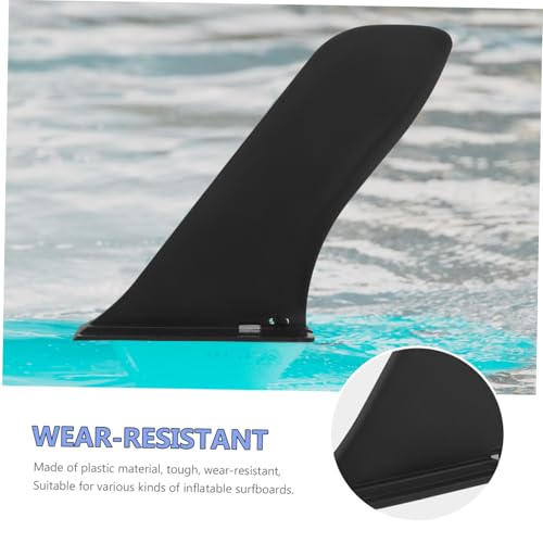 BESTonZON Surfboard Fin Abnehmbar Paddleboard Wasserabscheider Flosse Ersatzflosse aus Robustem Kunststoff für Aufblasbare Surfbretter und Paddleboards Verbesserte Stabilität und von BESTonZON