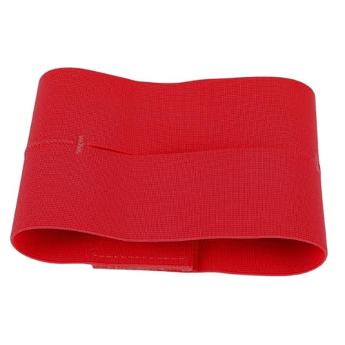 BESTonZON Verstellbarer Baseballhandschuh Band Elastischer Softball Riemen für Sicheren Sitz Atmungsaktiv Passt für Handschuhe Strapazierfähiges Material Modisches Rotes Design von BESTonZON