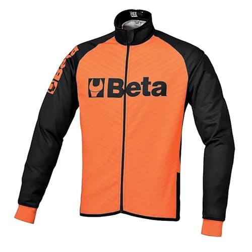 BETA UTENSILI 95420105 Giacca Invernale Ciclismo Arancione, Arancio Nero, BLAU von Beta