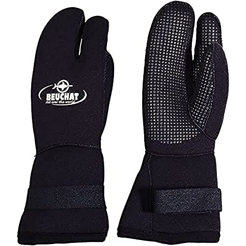 BEUCHAT - Gloves 3 Fingers 7 mm, Schwarz, Größe XL von BEUCHAT