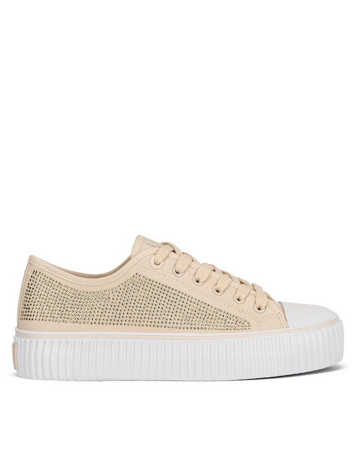BEVERLY HILLS POLO CLUB Beverly Hills Polo Club Sneakers aus Stoff Damen BHPC058W Beige Sneaker von BEVERLY HILLS POLO CLUB