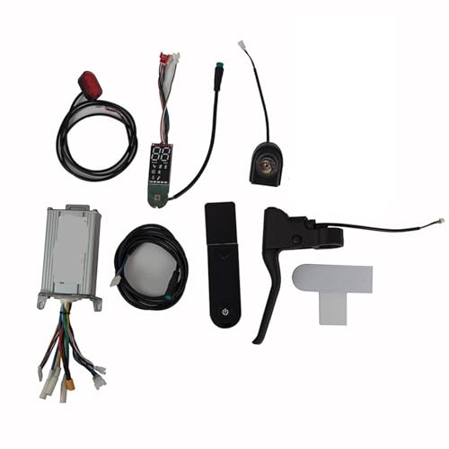 BGDIEAKIN 36V 350W Controller Dashboard Accelerator Scooter Ersatzanzug for E-Scooter Reparaturset Elektroroller Zubehör(D) von BGDIEAKIN