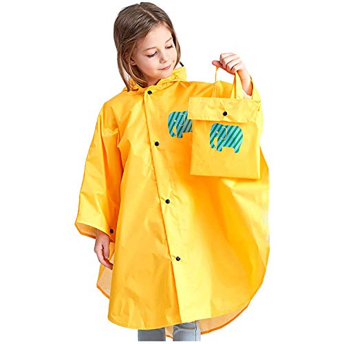 BIBOKAOKE Regenmantel Kinder Leicht Regenponcho Unisex Wasserdicht Regenjacke Auto Poncho Atmungsaktiv mit Tasche Outdoor Kapuze Regenanzug mit 3D Cartoon Muster für Jungen Mädchen von BIBOKAOKE