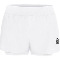 BIDI BADU Crew 2 In 1 Shorts Damen in weiß, Größe: S von BIDI BADU