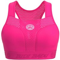 BIDI BADU Crew High Support Sport-BH Damen PK - pink M von BIDI BADU