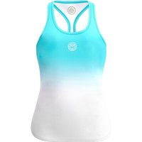 BIDI BADU Crew Tennis-Tanktop Damen AQWH - aqua, white XL von BIDI BADU