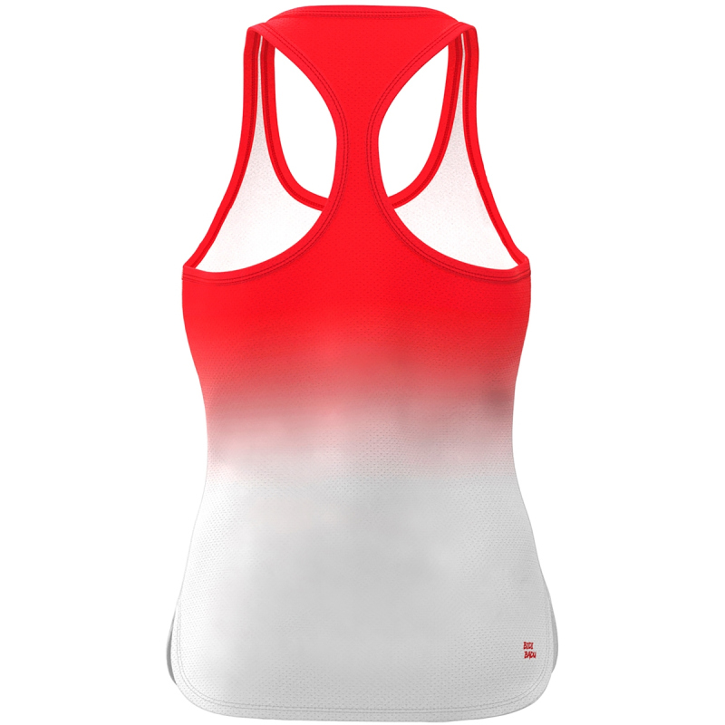 BIDI BADU Crew Tennis-Tanktop Mädchen RDWH - red, white 164 von BIDI BADU