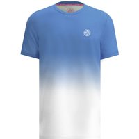 BIDI BADU Crew Tennisshirt Herren BLWH - blue, white L von BIDI BADU
