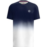 BIDI BADU Crew Tennisshirt Herren DBLWH - dark blue, white S von BIDI BADU