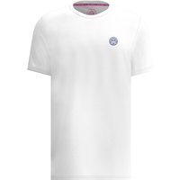 BIDI BADU Crew Tennisshirt Herren WH - white M von BIDI BADU