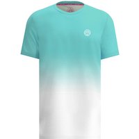 BIDI BADU Crew Tennisshirt Jungen AQWH - aqua, white 128 von BIDI BADU