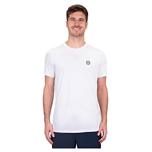 BIDI BADU Herren Crew Tee - White, Größe:XL von BIDI BADU