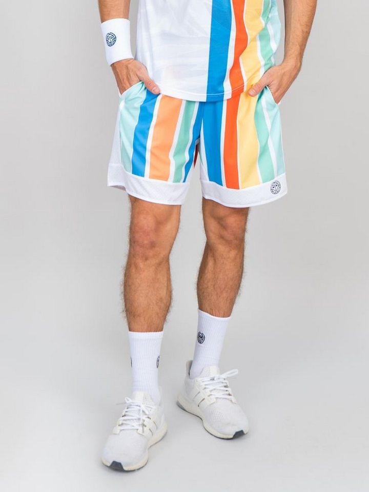 BIDI BADU Shorts Paris Tennishose für Herren bunt von BIDI BADU