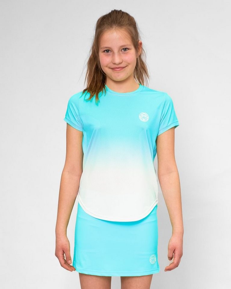BIDI BADU Tennisshirt Crew Tennisshirt für Mädchen in hellblau von BIDI BADU