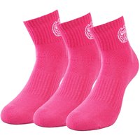Bidi Badu Gila Ankle Tech Sportsocken 3er Pack Pink von BIDI BADU