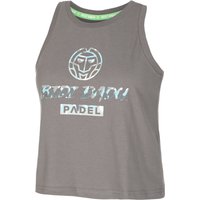 Bidi Badu Good Vibes Logo Chill Tank-top Damen Grau - L von BIDI BADU