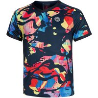 Bidi Badu Wild Arts V-neck T-shirt Herren Dunkelblau - S von BIDI BADU