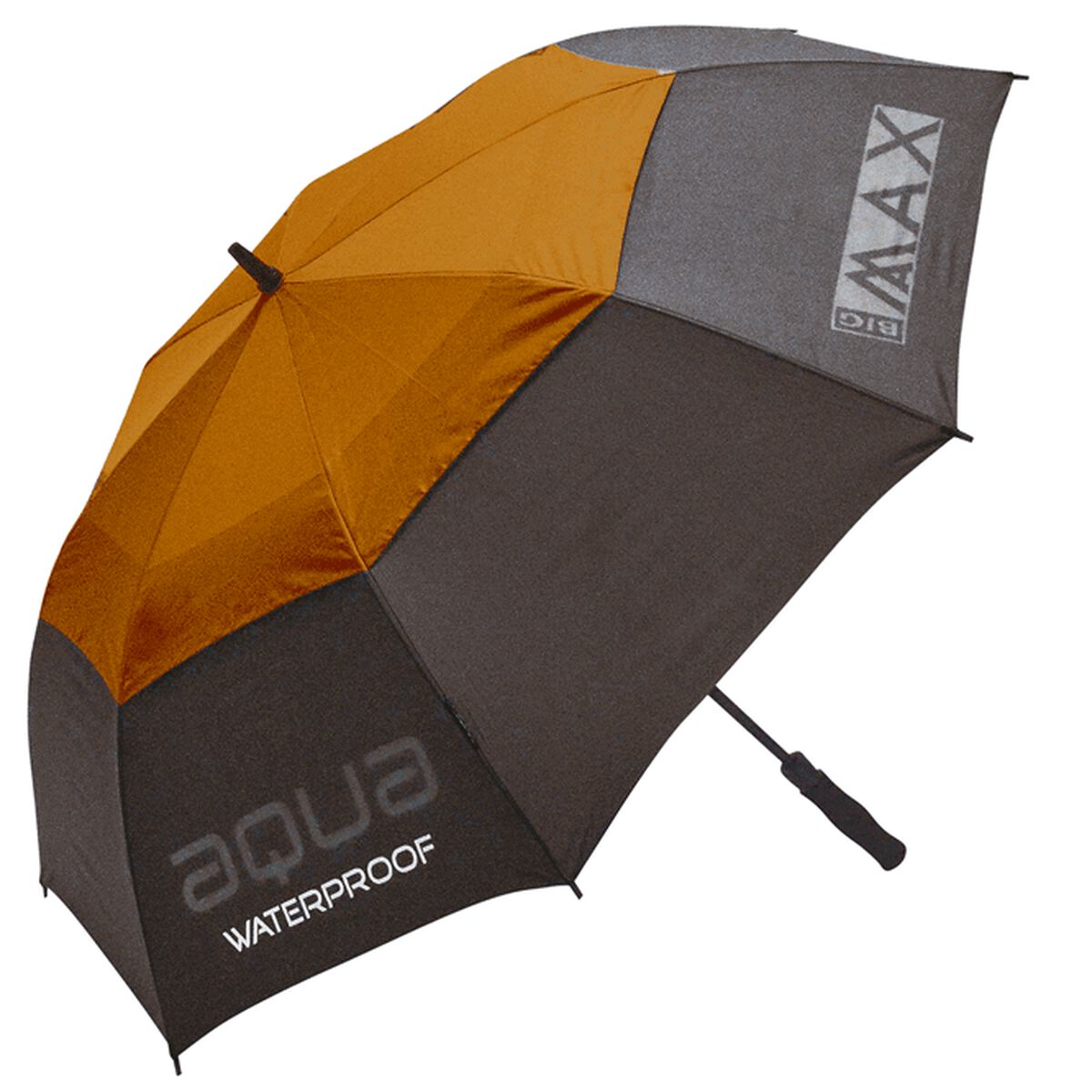 BIG MAX Orange and Charcoal Grey Lightweight Aqua Umbrella | American Golf von BIG MAX