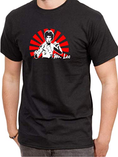 BIGTIME.de Kinder T-Shirt Bruce Lee Dragon Karate Shirt schwarz E7-Kids Gr. 152 von BIGTIME.de