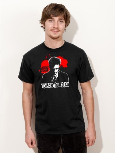 BIGTIME.de T-Shirt Fight Club Tyler Durden Film Shirt E34 - Gr. L von BIGTIME.de