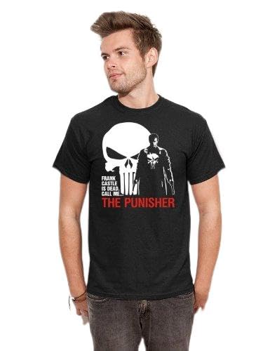 T-Shirt Marvel´s The Punisher Frank Castle Kultfilm Shirt schwarz E163 Gr. L von BIGTIME.de