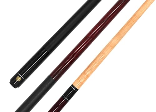 BILMAG Pool Billardqueue Billard Queue Cue Kö Cobra 2-teilig, 148cm, Ahornholz, 13mm Klebeleder, 18-21 Oz. (Mahagony) von BILMAG