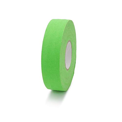 BINCIBH Elastische Binde,Verband Selbstklebend Tuch Sport Tape-Eishockey-Tape Grip Adhensive Tape-Verband (Color : Green, Size : 2.5CM x 25M 1 Roll) von BINCIBH