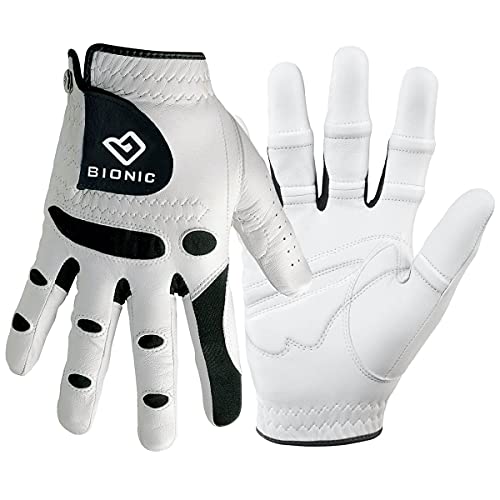 BIONIC StableGrip - Golf-Handschuh für Herren ML Weiß von BIONIC