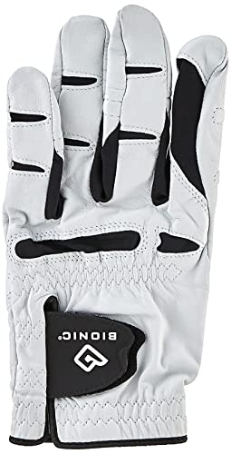 BIONIC ggncmlm Herren Golfhandschuh StableGrip mit natürliche Passform Golf Handschuh, Linke Hand, Cadet Medium von BIONIC