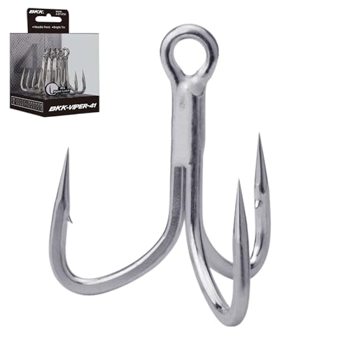 B KK Super Sharp 4 x Drillingsköderhaken Viper-41 von BKK