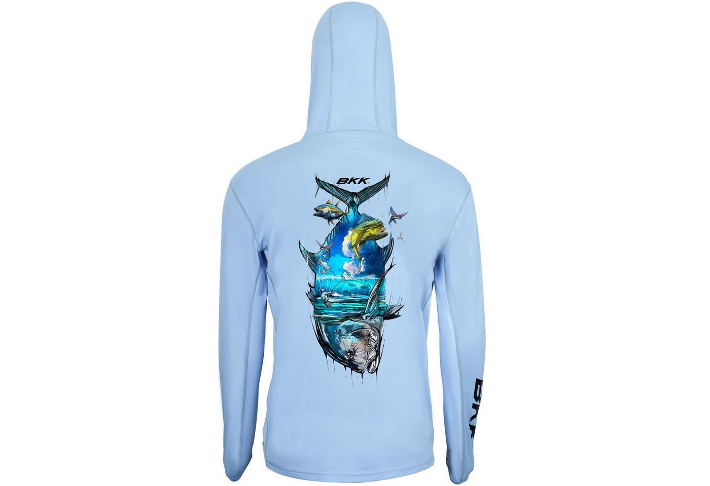 BKK Longsleeve BKK Long Sleeve Performance Shirt Brand values GT Blue - Angelshirt von BKK