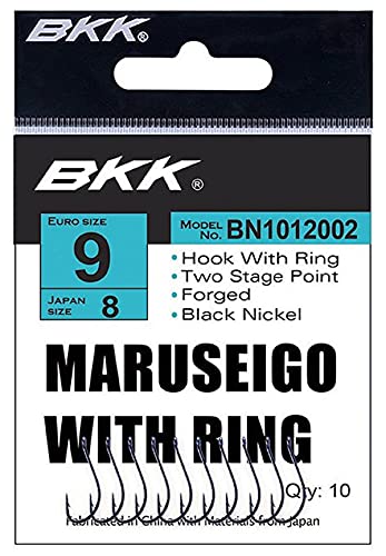 BKK Maruseigo-R Diamond, Black Nickel - 6Stück - Gr.1 von BKK