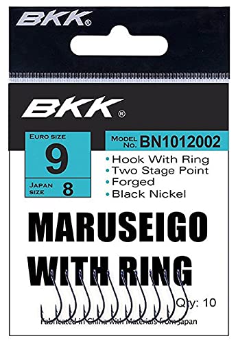BKK Maruseigo-R Diamond, Black Nickel - 8Stück - Gr.4 von BKK
