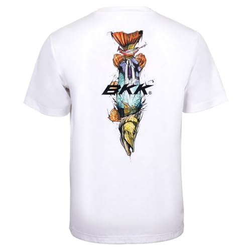 BKK Short Sleeve Casual Shirt - Brand Values Pike - White - T-Shirt, Größe:M BKK Short Sleeve Casual Shirt - Brand Values Pike - White - T-Shirt, Größe:M von BKK