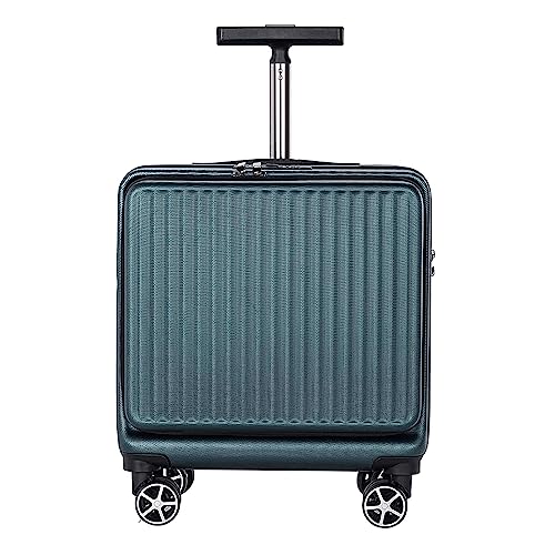 BKRJBDRS 16-Zoll-Koffer, Geschäftsreise-Check-in-Handgepäck, kratzfester Hartschalenkoffer mit Rollen, tragbarer Koffer von BKRJBDRS
