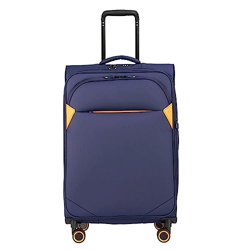 BKRJBDRS Erweiterbare Koffer, Gepäck mit großem Fassungsvermögen, wasserdichte Koffer mit Rollen, TSA-Zahlenschloss, Handgepäck, leicht zu bewegen von BKRJBDRS