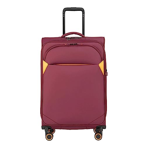 BKRJBDRS Erweiterbare Koffer, Gepäck mit großem Fassungsvermögen, wasserdichte Koffer mit Rollen, TSA-Zahlenschloss, Handgepäck, leicht zu bewegen von BKRJBDRS
