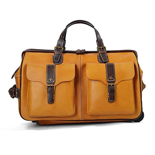 BKRJBDRS Gepäcktasche, 1-Wege-Rollenkoffer, Multifunktionaler Business-Trolley, Handtasche mit großem Fassungsvermögen von BKRJBDRS