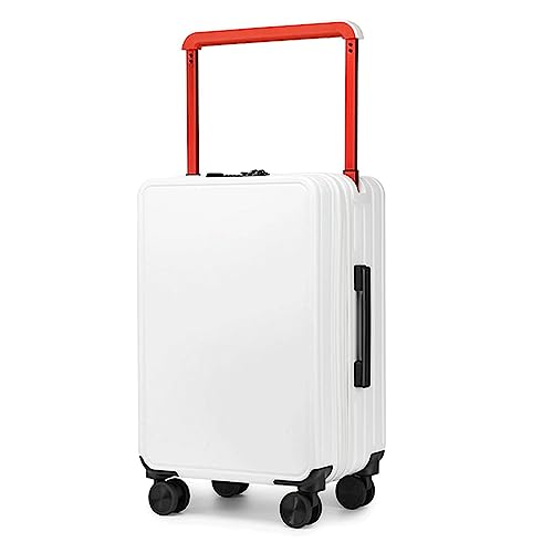 BKRJBDRS Handgepäckkoffer, Trolley-Koffer mit doppelter Frontbreite und Rädern, Kleingepäck-Koffer mit großer Kapazität von BKRJBDRS