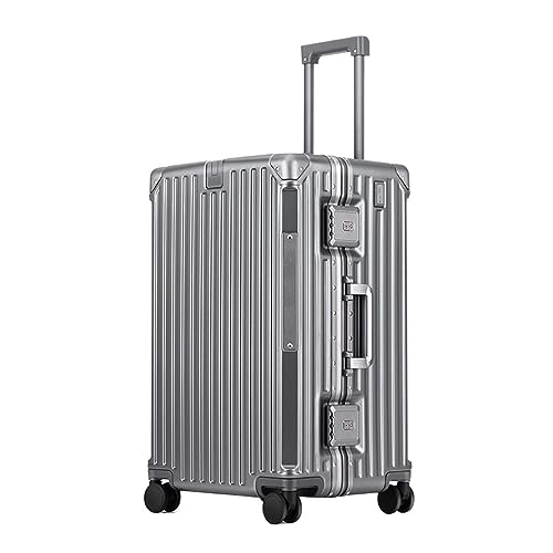 BKRJBDRS Koffer, Koffer, Sport-Trolley, großes Fassungsvermögen, Passwortbox, kann im Ausland überprüft Werden, einfacher Reißverschluss-Koffer, langlebiges Gepäck von BKRJBDRS