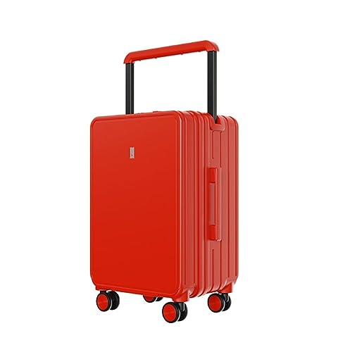 BKRJBDRS Koffer, breiter Trolley, Business-Koffer mit großem Fassungsvermögen, wasserdichter Reißverschluss-Koffer, Boarding-Koffer, modisches, einfaches Gepäck von BKRJBDRS